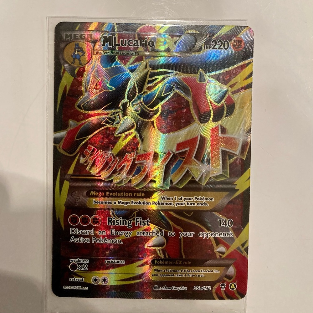 Mega Lucario EX 55a/111